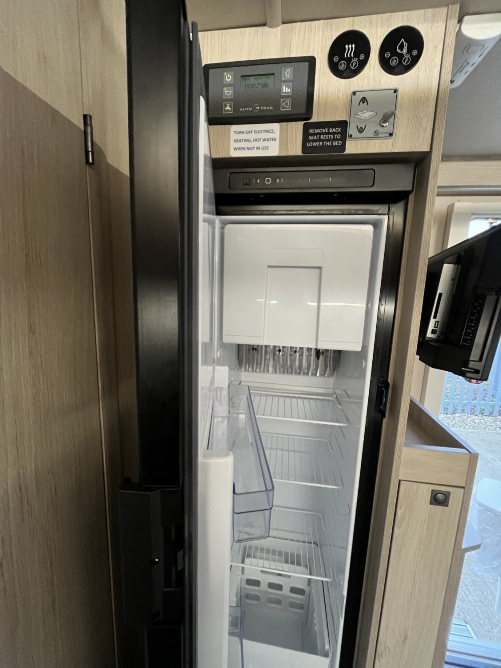 Auto Trail F60 fridge